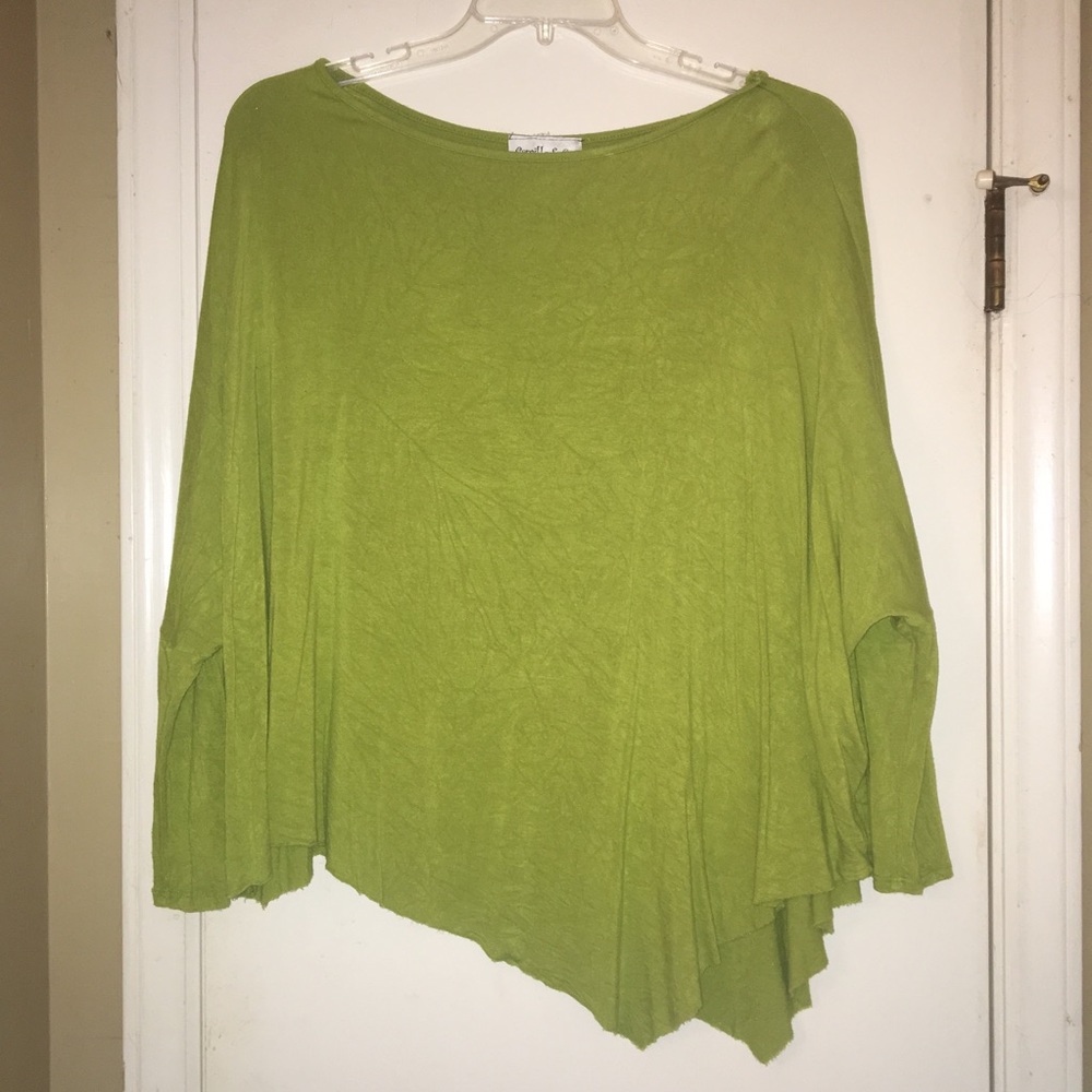Camille & Co. Poncho Shirt Size M